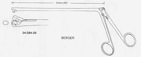 Berger Biopsy Punch Forcep